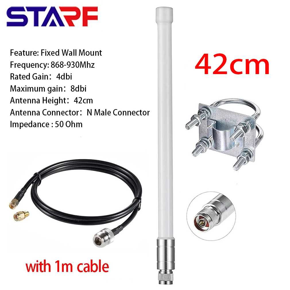 Outdoor LoRa Helium Miner WIFI Antenna 868MHz 915MHz 3FT Connector High Gain Cable RAK Waterproof For RAK Nebra Bobcat
Outdoor LoRa Helium Miner WIFI Antenna 868MHz 915MHz 3FT Connector High Gain Cable RAK Waterproof For RAK Nebra Bobcat