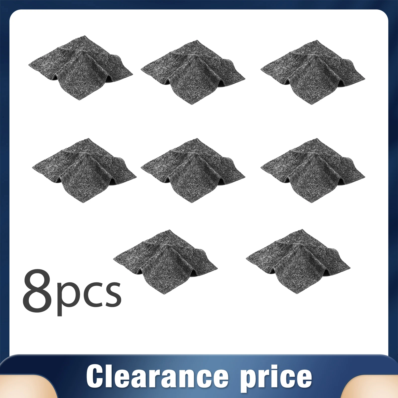 8pcs Car Scratch Repair Cloth Magic Nano Sparkle Cloth Auto Light Paint Scratches Remover Tool Car Accessories
8pcs Car Scratch Repair Cloth Magic Nano Sparkle Cloth Auto Light Paint Scratches Remover Tool Car Accessories