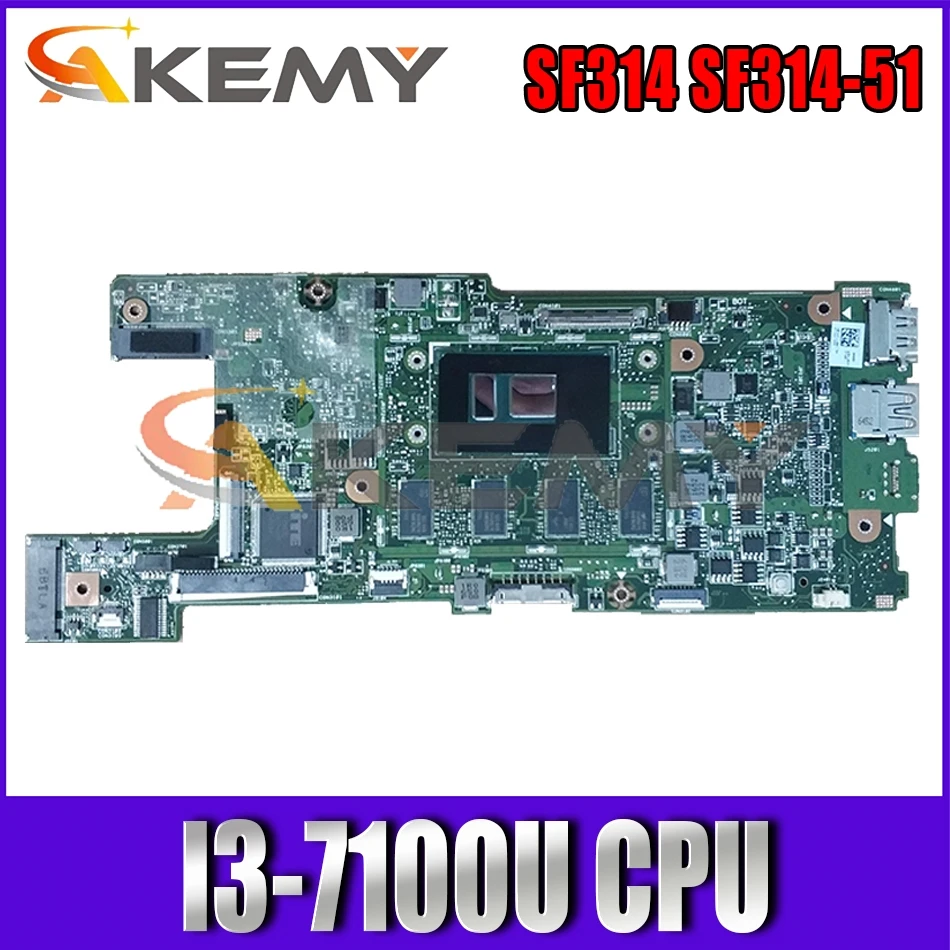 Материнская плата AKEMY для ноутбука Acer Swift3 SF314 SF314-51 NBGKK1100D NB.GKK11.00D CA4DB CA4DB _ 10l SR2ZW i3-7100U
Материнская плата AKEMY для ноутбука Acer Swift3 SF314 SF314-51 NBGKK1100D NB.GKK11.00D CA4DB CA4DB _ 10l SR2ZW i3-7100U