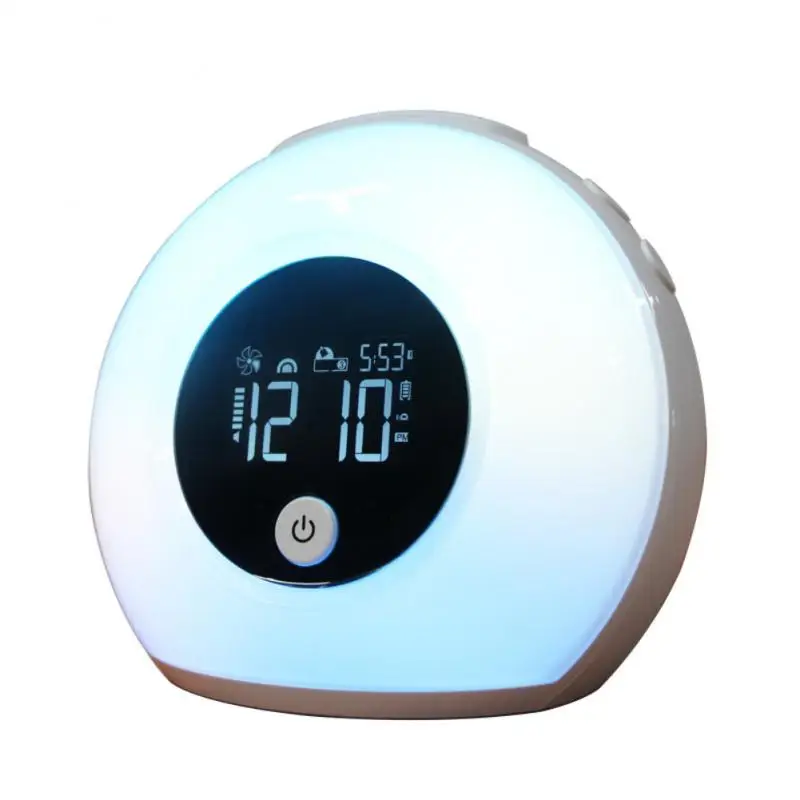 Wake Up Alarm Clock Vibration WakeUp Light Colorful Atmosphere Night Light Bluetooth-compatibl Music With Sleeping Light
Wake Up Alarm Clock Vibration WakeUp Light Colorful Atmosphere Night Light Bluetooth-compatibl Music With Sleeping Light