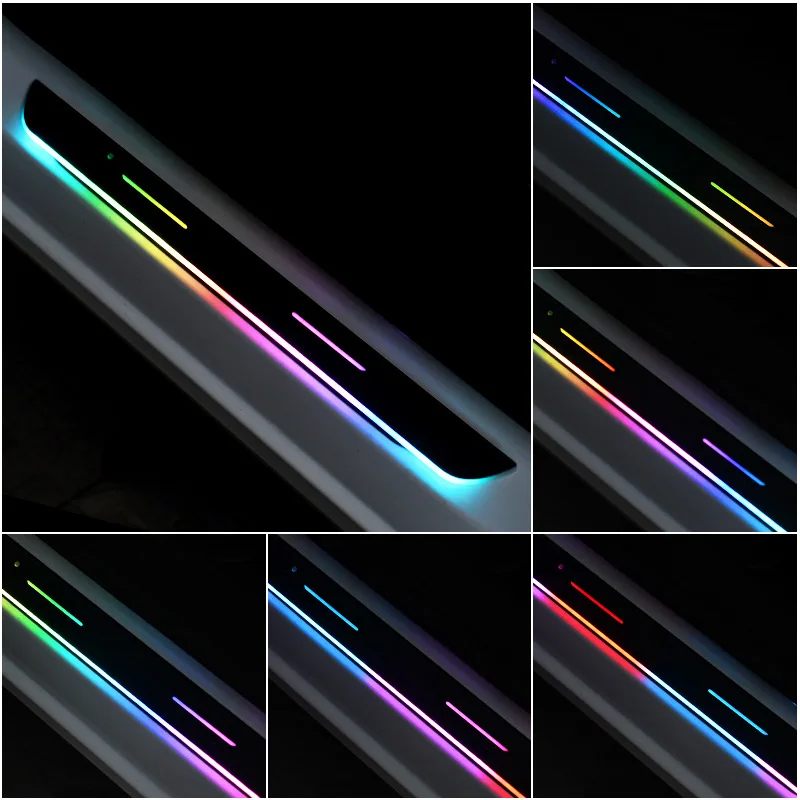 Car pedal welcome light led streamer threshold bar multi-mode adjustable streamer atmosphere light four-door installation
Car pedal welcome light led streamer threshold bar multi-mode adjustable streamer atmosphere light four-door installation