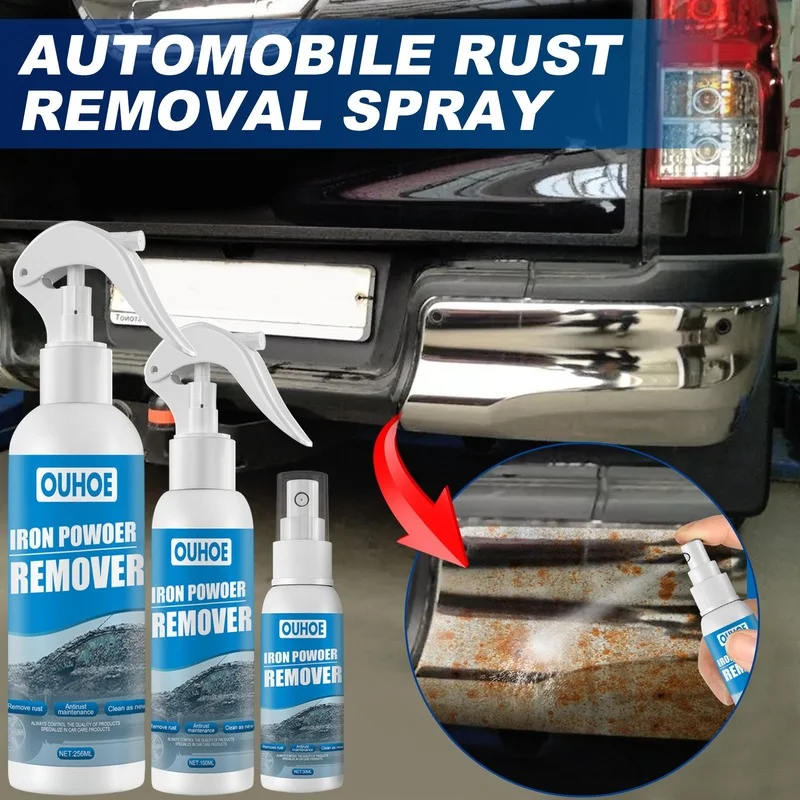 30ml 100ml 256ml auto and mobile iron powder derusting spray antirust rust remover cleaning products for automotive supplies
30ml 100ml 256ml auto and mobile iron powder derusting spray antirust rust remover cleaning products for automotive supplies