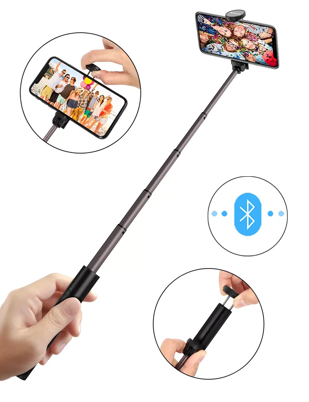 Willkey Portable Bluetooth Selfie Stick Handheld For Smart Phone Wireless SelfieStick Super Light
Willkey Portable Bluetooth Selfie Stick Handheld For Smart Phone Wireless SelfieStick Super Light