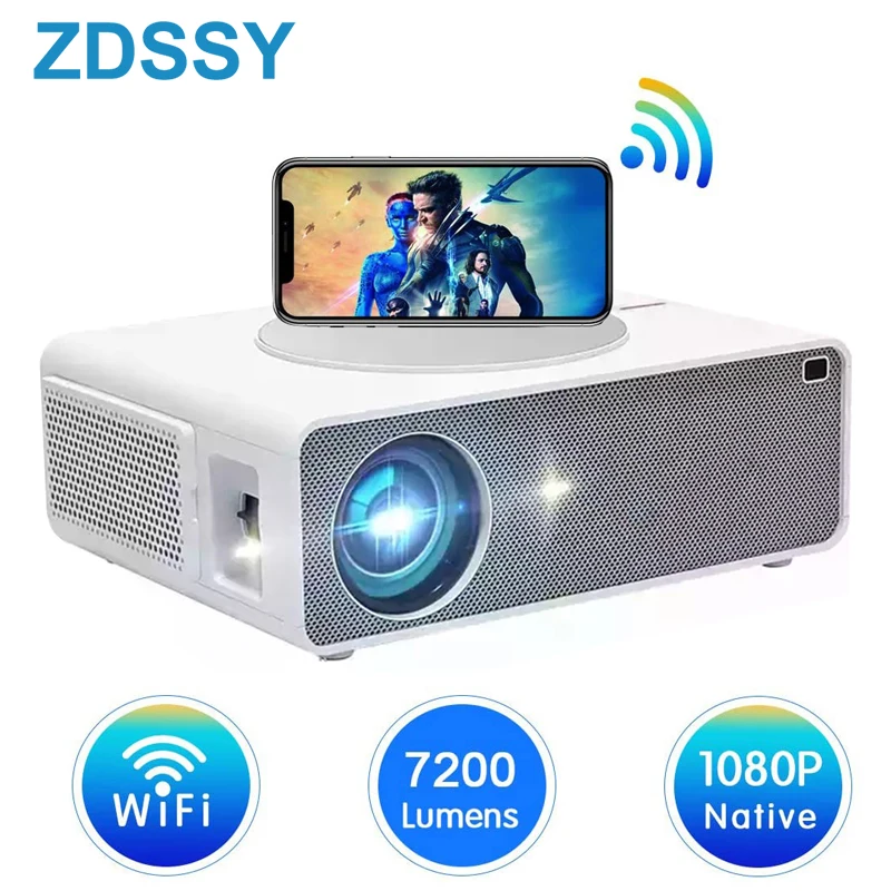 

ZDSSY Q10 Projector Full HD Home Theater Cinema 9500 Lumens LED Beamer 4K Projectors 1080P Support Bluetooth (Wifi Android 9.0)