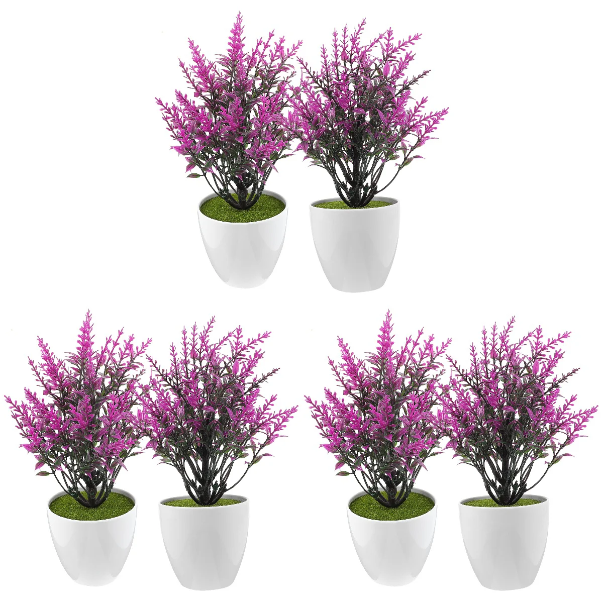 6 Pcs Flowers Plants Simulation Potted Tabletop Decor Artificial Desktop Fake Bonsai Simulated Faux Display Model Household
6 Pcs Flowers Plants Simulation Potted Tabletop Decor Artificial Desktop Fake Bonsai Simulated Faux Display Model Household
