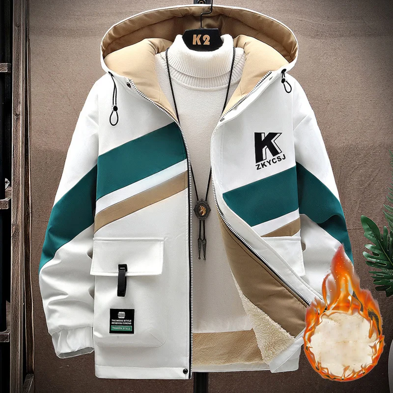 New Trend Autumn Fashion Winter Hooded Fleece Warm Multicolor Printed Jacket Men's Casual Coat Drop Ship
New Trend Autumn Fashion Winter Hooded Fleece Warm Multicolor Printed Jacket Men's Casual Coat Drop Ship