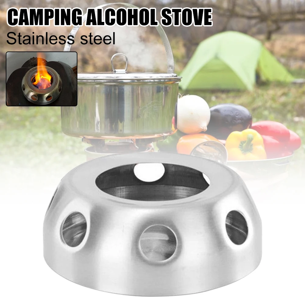 Fashion Camping Stove Portable Stainless Steel Mini Alcohol Stove Camping Alcohol Burner Stand Outdoor Travel Hiking Backpacking
Fashion Camping Stove Portable Stainless Steel Mini Alcohol Stove Camping Alcohol Burner Stand Outdoor Travel Hiking Backpacking