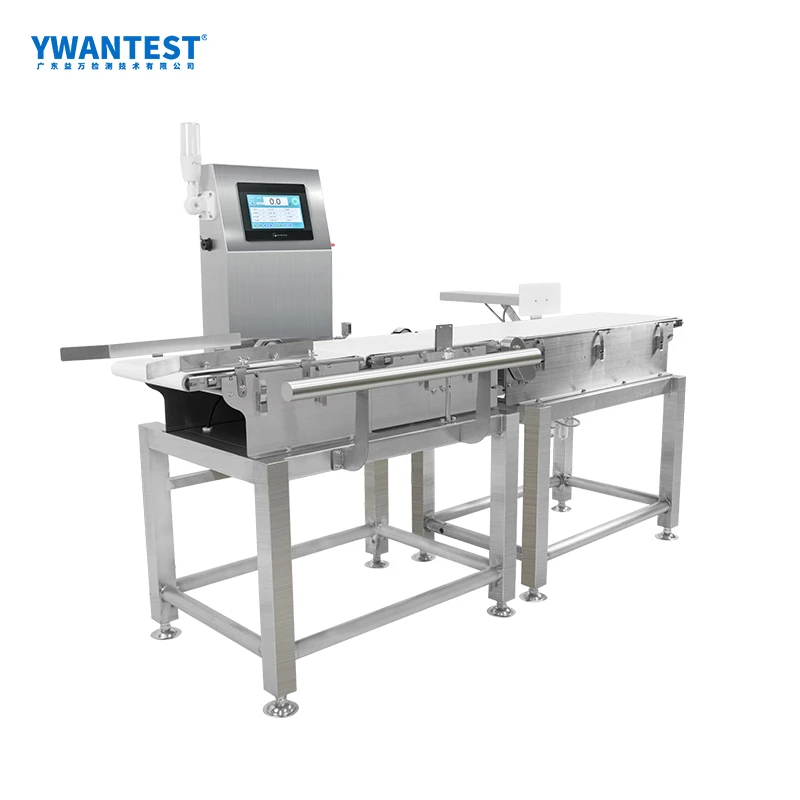 Fish Meat Frozen Food Chicken Dynamic Checkweigher Online Weighing Machine Weight Scale Range 1~3000g
Fish Meat Frozen Food Chicken Dynamic Checkweigher Online Weighing Machine Weight Scale Range 1~3000g