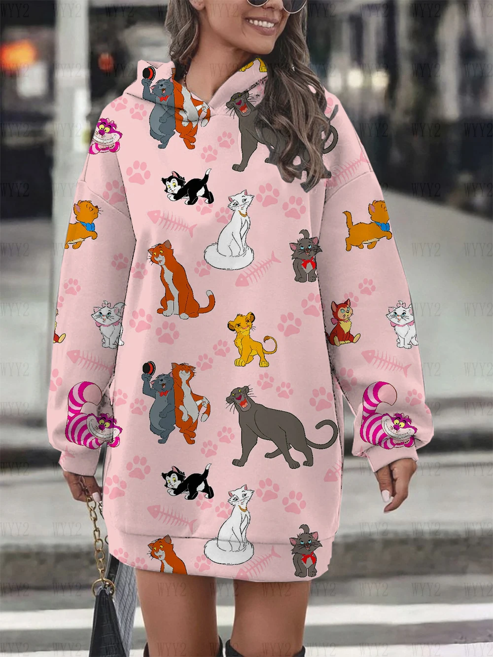 Disney Stitch Princess Dalmatians Sweater Dress Autumn Winter Casual Street Style Printed Pullover Sweatshirt Women's Clothing
Disney Stitch Princess Dalmatians Sweater Dress Autumn Winter Casual Street Style Printed Pullover Sweatshirt Women's Clothing