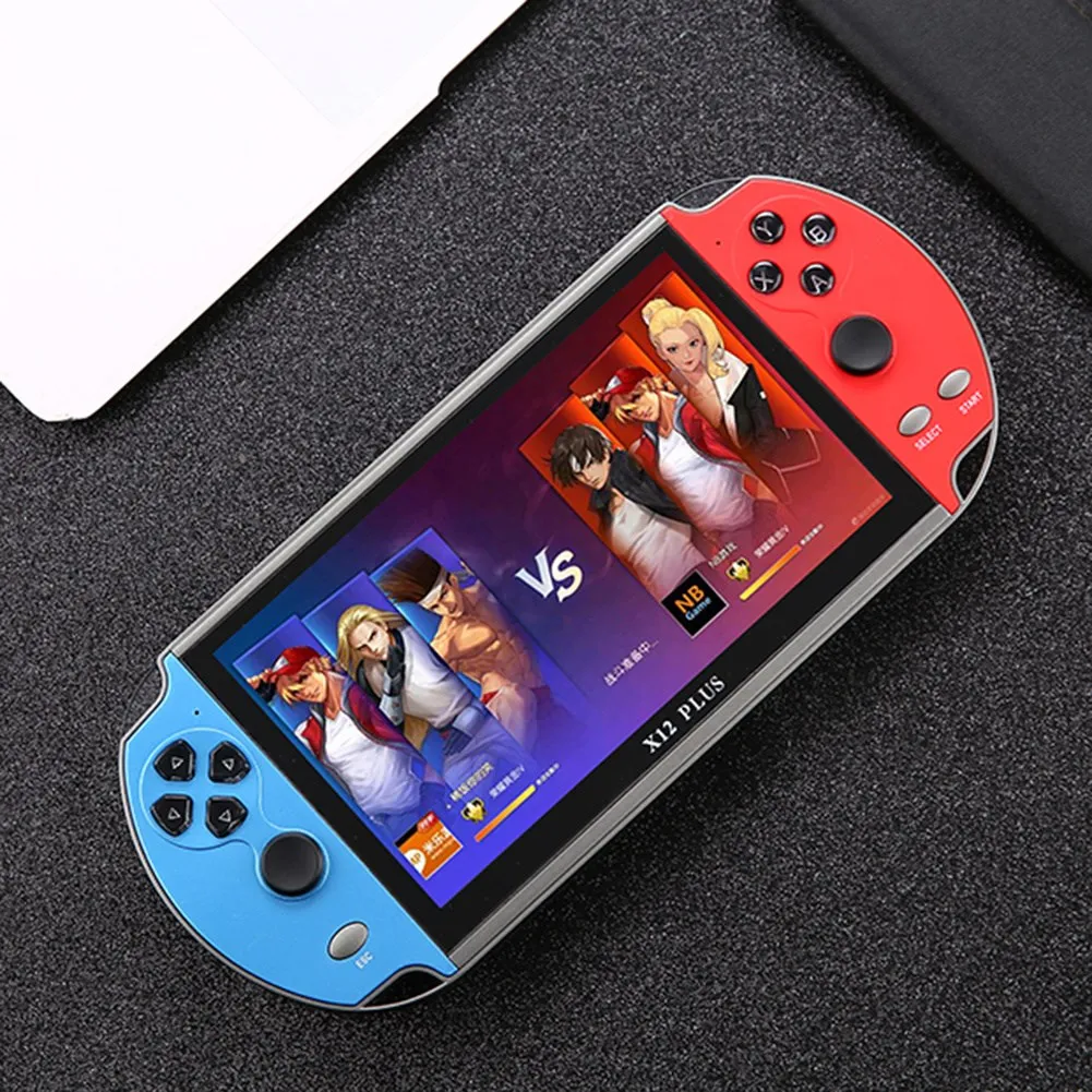For X12PLUS/X12/X7 Handheld Game Console 7Inch HD Screen Handheld Portable Video Player Built-in 10,000 Classic Free Games Gifts
For X12PLUS/X12/X7 Handheld Game Console 7Inch HD Screen Handheld Portable Video Player Built-in 10,000 Classic Free Games Gifts