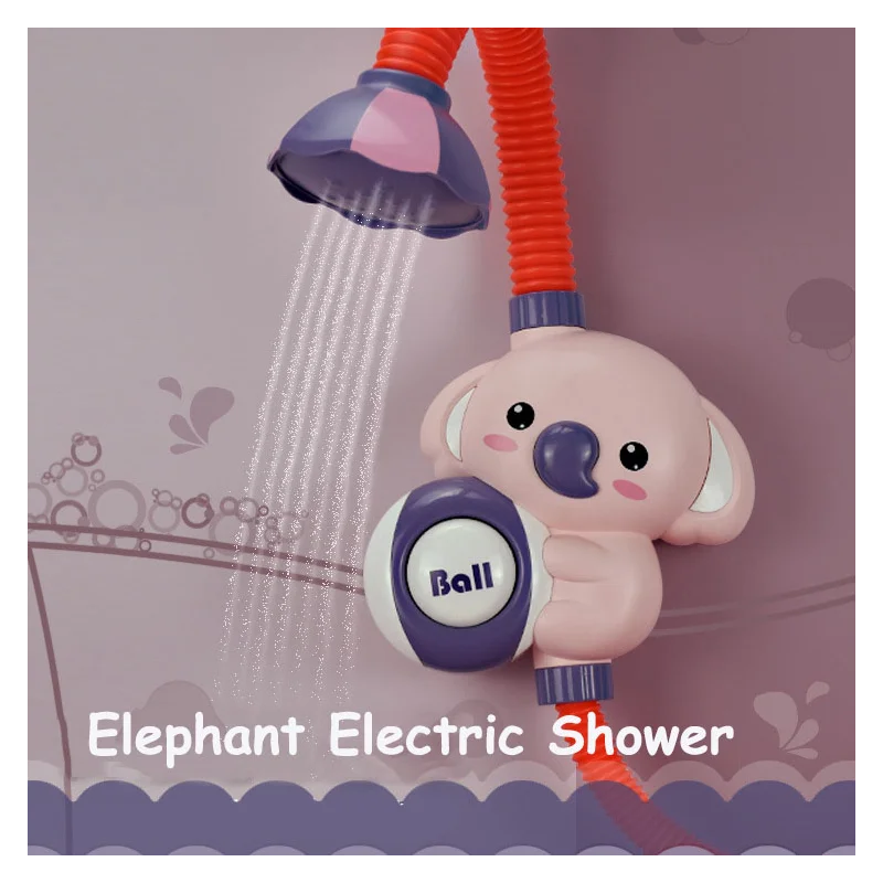 Bathroom Children‘s Baby Shower Toys Baby Elephant Bathing Water Sprinkler Zhuanzhuanle Baby Electric Water Spray Shower
Bathroom Children‘s Baby Shower Toys Baby Elephant Bathing Water Sprinkler Zhuanzhuanle Baby Electric Water Spray Shower