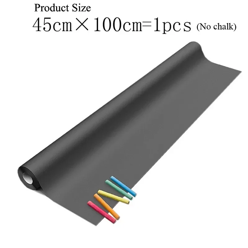 Blackboard Stickers Chalk Board Removable PVC Draw Mural Decor Art Chalkboard Wall Sticker for Kids Rooms Durable 45 x 100cm
Blackboard Stickers Chalk Board Removable PVC Draw Mural Decor Art Chalkboard Wall Sticker for Kids Rooms Durable 45 x 100cm