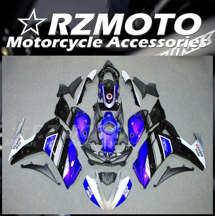 Injection Mold New ABS Fairings Kit Fit for YAMAHA YZF- R3 2015 2016 2017 2018 15 16 17 18 Bodywork set Black Blue
Injection Mold New ABS Fairings Kit Fit for YAMAHA YZF- R3 2015 2016 2017 2018 15 16 17 18 Bodywork set Black Blue