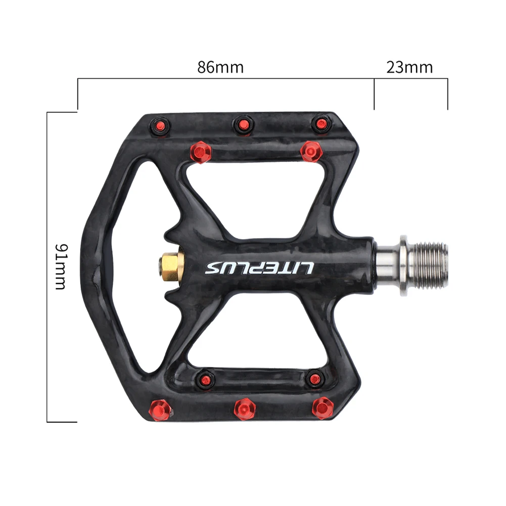 1pair Bicycle Pedals Hot Sale Ultralight Carbon Fiber Effectively Prevent Dust And Rain Pedal Bearing Replacement Part Accessori
1pair Bicycle Pedals Hot Sale Ultralight Carbon Fiber Effectively Prevent Dust And Rain Pedal Bearing Replacement Part Accessori
