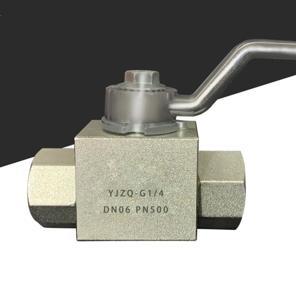 Accessories Ball Valve 1/4\" To 1\" 500 Bar BSP - 500 Bar MWP High Pressure Hydraulic Manual Nitrile Acetal Gas
Accessories Ball Valve 1/4\" To 1\" 500 Bar BSP - 500 Bar MWP High Pressure Hydraulic Manual Nitrile Acetal Gas