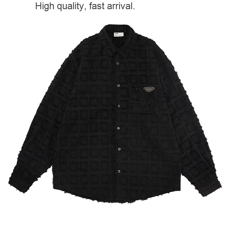 Long-Sleeved Shirt Plaid Fashion Brand Spring and Autumn Couple Wear Shirt Coat Men and Women
Long-Sleeved Shirt Plaid Fashion Brand Spring and Autumn Couple Wear Shirt Coat Men and Women