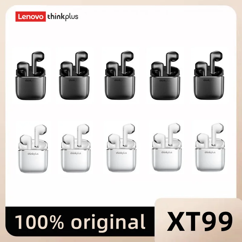 Lenovo XT99 TWS wireless earphones stereo bluetooth earbuds5.2 noise cancellation low latency headset gamer 5/10 pcs wholesale
Lenovo XT99 TWS wireless earphones stereo bluetooth earbuds5.2 noise cancellation low latency headset gamer 5/10 pcs wholesale