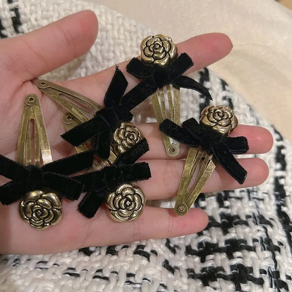 Vintage Elegant Flower Headwear French Small Korean Style Hair Clip Bow Hair Clip Women BB Clip Camellia Hairpin
Vintage Elegant Flower Headwear French Small Korean Style Hair Clip Bow Hair Clip Women BB Clip Camellia Hairpin