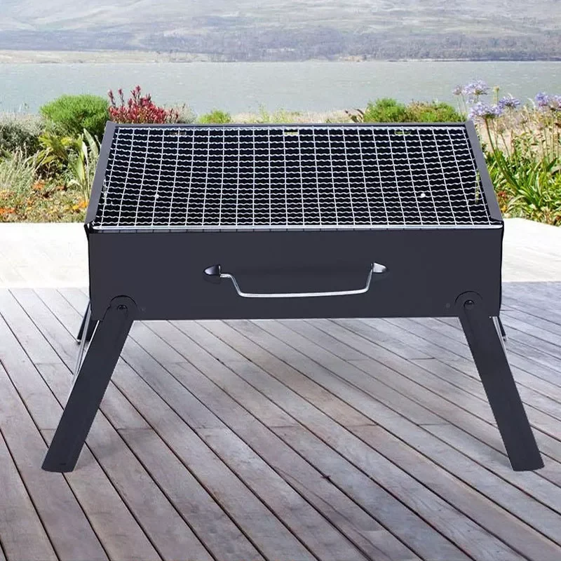 Outdoor Stainless Steel Charcoal Grill Barbecue Tool Portable Folding BBQ Cooking Grid Park for Camping Cooking Picnic
Outdoor Stainless Steel Charcoal Grill Barbecue Tool Portable Folding BBQ Cooking Grid Park for Camping Cooking Picnic