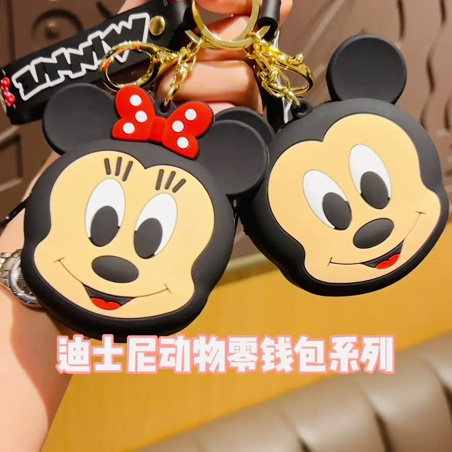 Disney Cute Cartoon Mickey And Minnie Doll Keychain Mickey Mouse Coin Purse Car Key Chain Doll School Bag Small Pendant
Disney Cute Cartoon Mickey And Minnie Doll Keychain Mickey Mouse Coin Purse Car Key Chain Doll School Bag Small Pendant