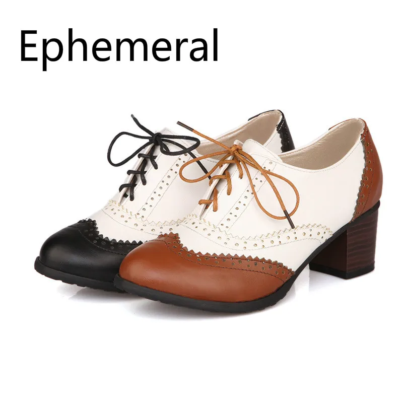 Ladies Patchwork Lace-Up Single Shoes Leather Zapatillas Pointy Toe Pumps Wood Texture Heels 5.5cm Bige Brown Black 2022 Newest
Ladies Patchwork Lace-Up Single Shoes Leather Zapatillas Pointy Toe Pumps Wood Texture Heels 5.5cm Bige Brown Black 2022 Newest