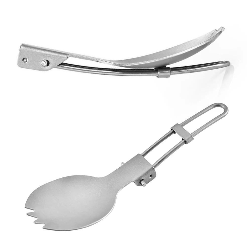 Camping Foldable Fork Camping Utensils Collapsible Travel Fork Portable Utensils Set Suite Adventure Flatware
Camping Foldable Fork Camping Utensils Collapsible Travel Fork Portable Utensils Set Suite Adventure Flatware