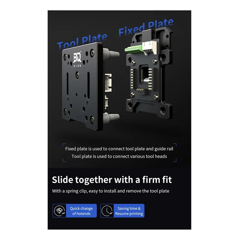 HERMIT инструмент для разделывания краба Hotend быстросменный инструмент использует BL Сенсорный и волоконный разрыв для стандарта 3D принтера Ender3 CR6
HERMIT инструмент для разделывания краба Hotend быстросменный инструмент использует BL Сенсорный и волоконный разрыв для стандарта 3D принтера Ender3 CR6