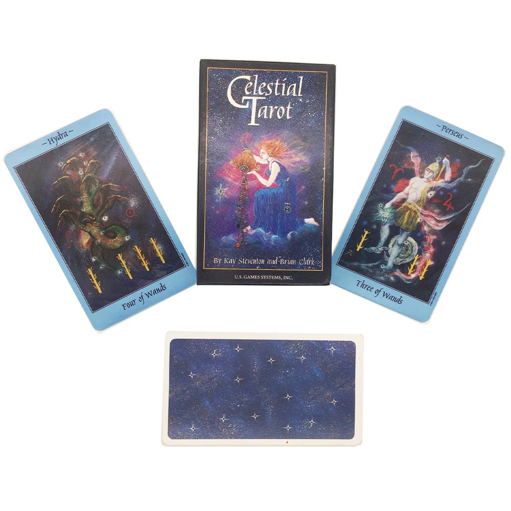 78 Cards Celestial Tarot Cards Game Full English Friends Party Board Tarot Game Divination Fate Game Card
78 Cards Celestial Tarot Cards Game Full English Friends Party Board Tarot Game Divination Fate Game Card