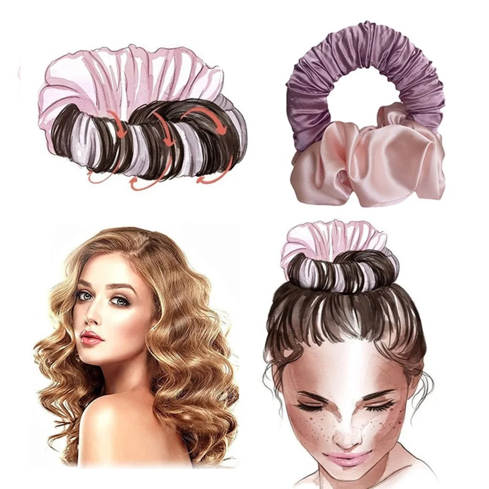 Heatless Curling Rod Headband No Heat Hair Rollers Ribbon Hair Curler Wave Formers Lazy Sleeping Curls DIY Hair Styling Tools
Heatless Curling Rod Headband No Heat Hair Rollers Ribbon Hair Curler Wave Formers Lazy Sleeping Curls DIY Hair Styling Tools
