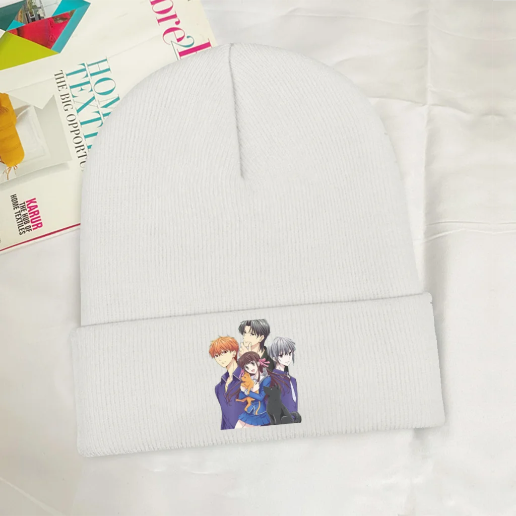 Characters Skullies Beanie Fruit Basket Tohru Manga Series Knitted Bonnet Men Women Caps Cycling Hip Hop Brimless Elastic Hats
Characters Skullies Beanie Fruit Basket Tohru Manga Series Knitted Bonnet Men Women Caps Cycling Hip Hop Brimless Elastic Hats