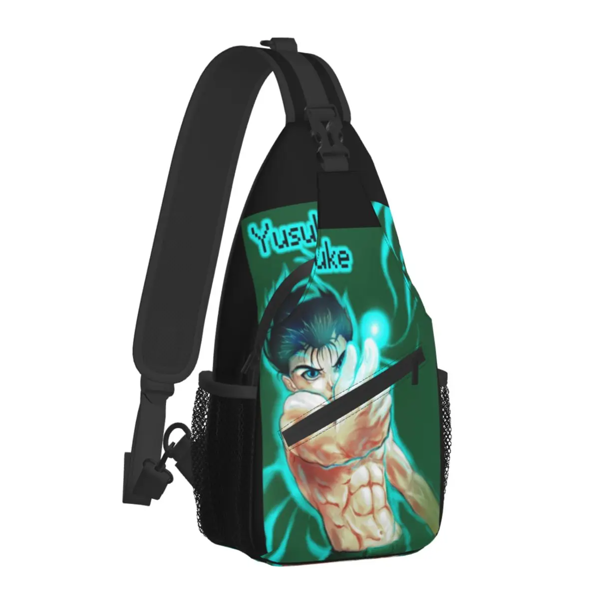 Yusuke Urameshi Shoulder Bags Yuu Yuu Hakusho Workout Chest Bag Women Travel Custom Sling Bag Retro Phone Crossbody Bags
Yusuke Urameshi Shoulder Bags Yuu Yuu Hakusho Workout Chest Bag Women Travel Custom Sling Bag Retro Phone Crossbody Bags