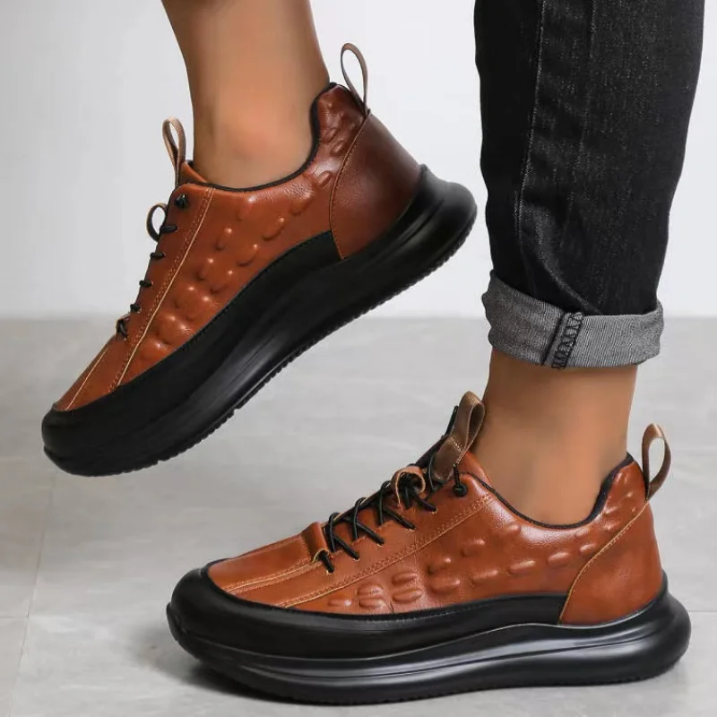 New Men's Casual Shoes Sneakers Trend Casual Shoe Italian Breathable Leisure Male Sneakers Non-slip Footwear Men
New Men's Casual Shoes Sneakers Trend Casual Shoe Italian Breathable Leisure Male Sneakers Non-slip Footwear Men