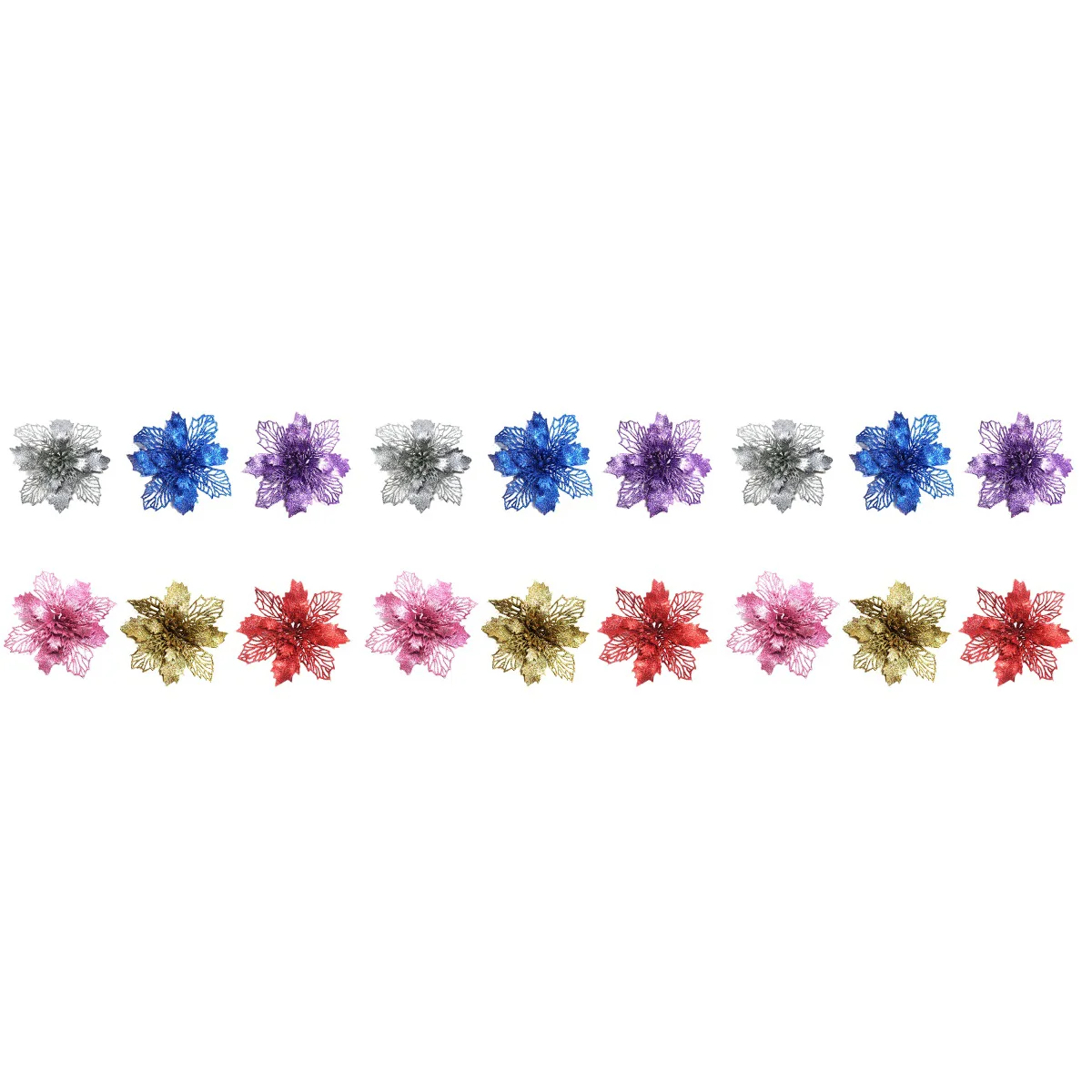 Christmas Flowers Poinsettia Tree Glitter Picks Flower Ornaments Ornament Berry Xmas Wreath Floral Stem Garlands Faux Holiday
Christmas Flowers Poinsettia Tree Glitter Picks Flower Ornaments Ornament Berry Xmas Wreath Floral Stem Garlands Faux Holiday