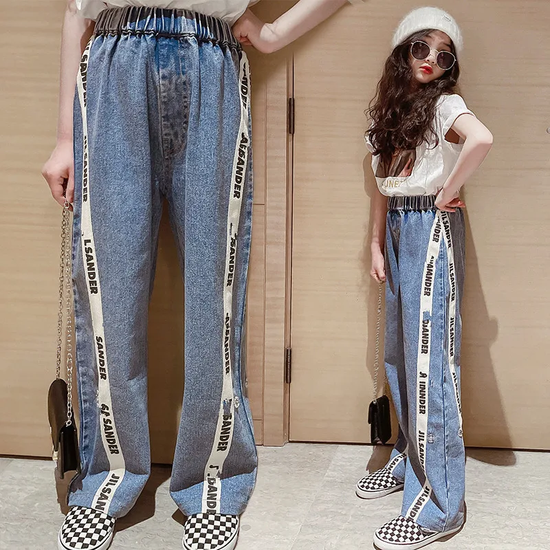 Длинные джинсы для девочек 8-10 лет, модные уличные джинсы в стиле пэчворк с лентами и высокой талией для девочек-подростков 10-12 лет
Длинные джинсы для девочек 8-10 лет, модные уличные джинсы в стиле пэчворк с лентами и высокой талией для девочек-подростков 10-12 лет