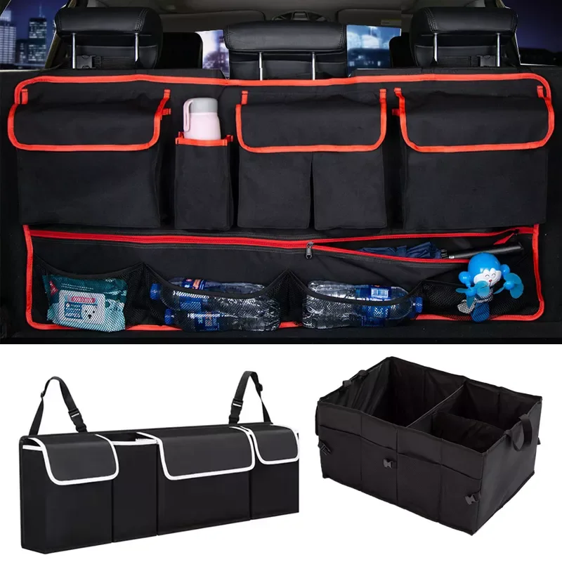 Trunk Organizer Multi-use Oxford Automobile Seat Back Organizer Adjustable Backseat Storage Bag Large Capacity for SUV MPV
Trunk Organizer Multi-use Oxford Automobile Seat Back Organizer Adjustable Backseat Storage Bag Large Capacity for SUV MPV