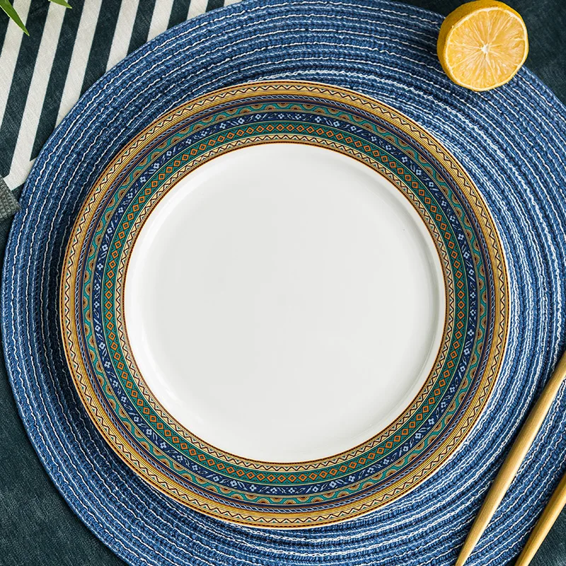 Nordic Luxury Kitchen Plate Round Food Trays Wedding Plate Bone China Cute Trinket Dish Set Geschirr Set Home Tableware
Nordic Luxury Kitchen Plate Round Food Trays Wedding Plate Bone China Cute Trinket Dish Set Geschirr Set Home Tableware