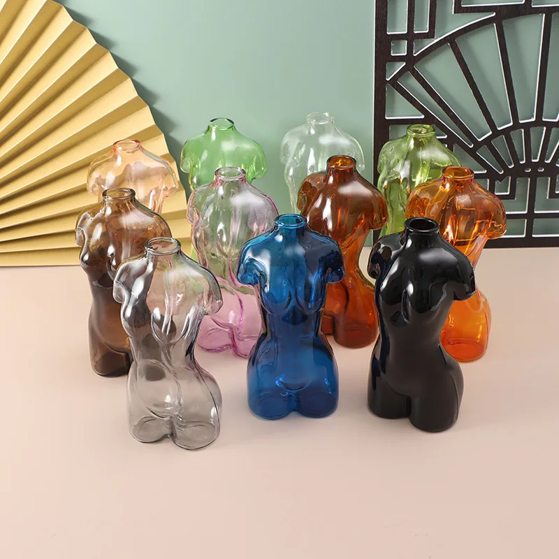 Nordic Stained Glass Human Vase Abstract Art Nude Hydroponic Vase Flower Arrangement Container Human Figure Ornament Decoration
Nordic Stained Glass Human Vase Abstract Art Nude Hydroponic Vase Flower Arrangement Container Human Figure Ornament Decoration