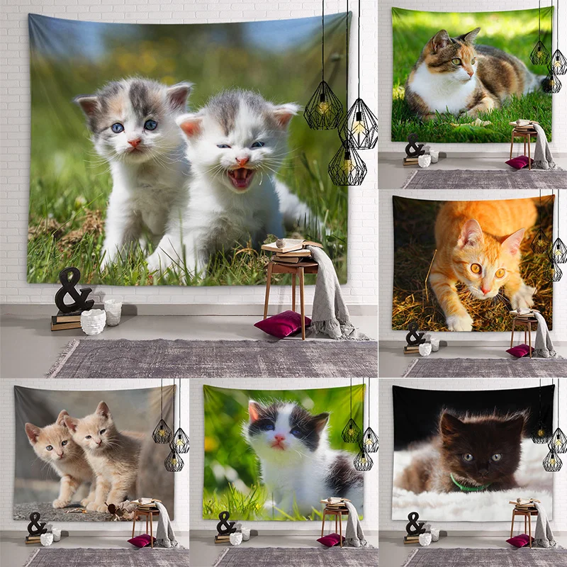 Kawaii Cat Tapestry Animal Wall Art Decoration Tapestry Cute Children's Room Living Room Bedroom Dormitory Room Home Decoration
Kawaii Cat Tapestry Animal Wall Art Decoration Tapestry Cute Children's Room Living Room Bedroom Dormitory Room Home Decoration