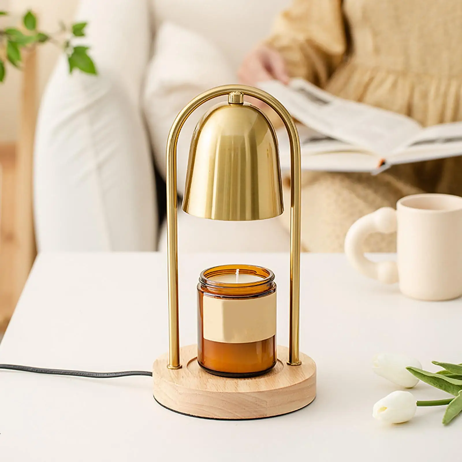 Candle Heater for Aromatherapy Melting Compatible with Yankee Candle Dimmable Creative Romantic Table Lamp Waxing Burner Lantern
Candle Heater for Aromatherapy Melting Compatible with Yankee Candle Dimmable Creative Romantic Table Lamp Waxing Burner Lantern