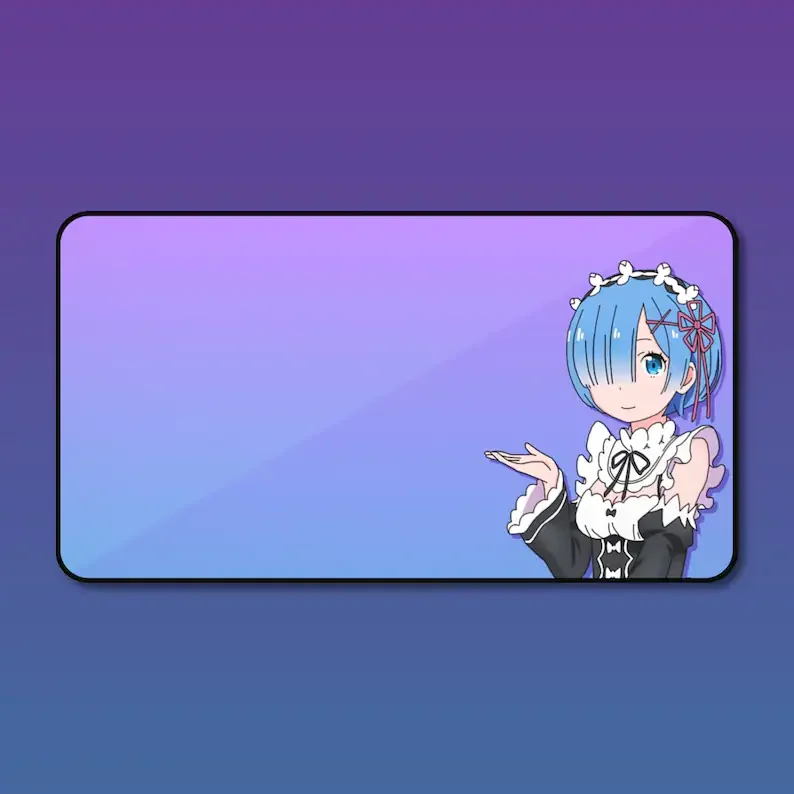 Rem Re:Zero Desk Mat, Anime Manga Mouse Pad, Keyboard Mat, Gaming PC Mouse Pad, Desk Pad, Anime Gift, Waifu, Keeb, Ram, Emilia,
Rem Re:Zero Desk Mat, Anime Manga Mouse Pad, Keyboard Mat, Gaming PC Mouse Pad, Desk Pad, Anime Gift, Waifu, Keeb, Ram, Emilia,