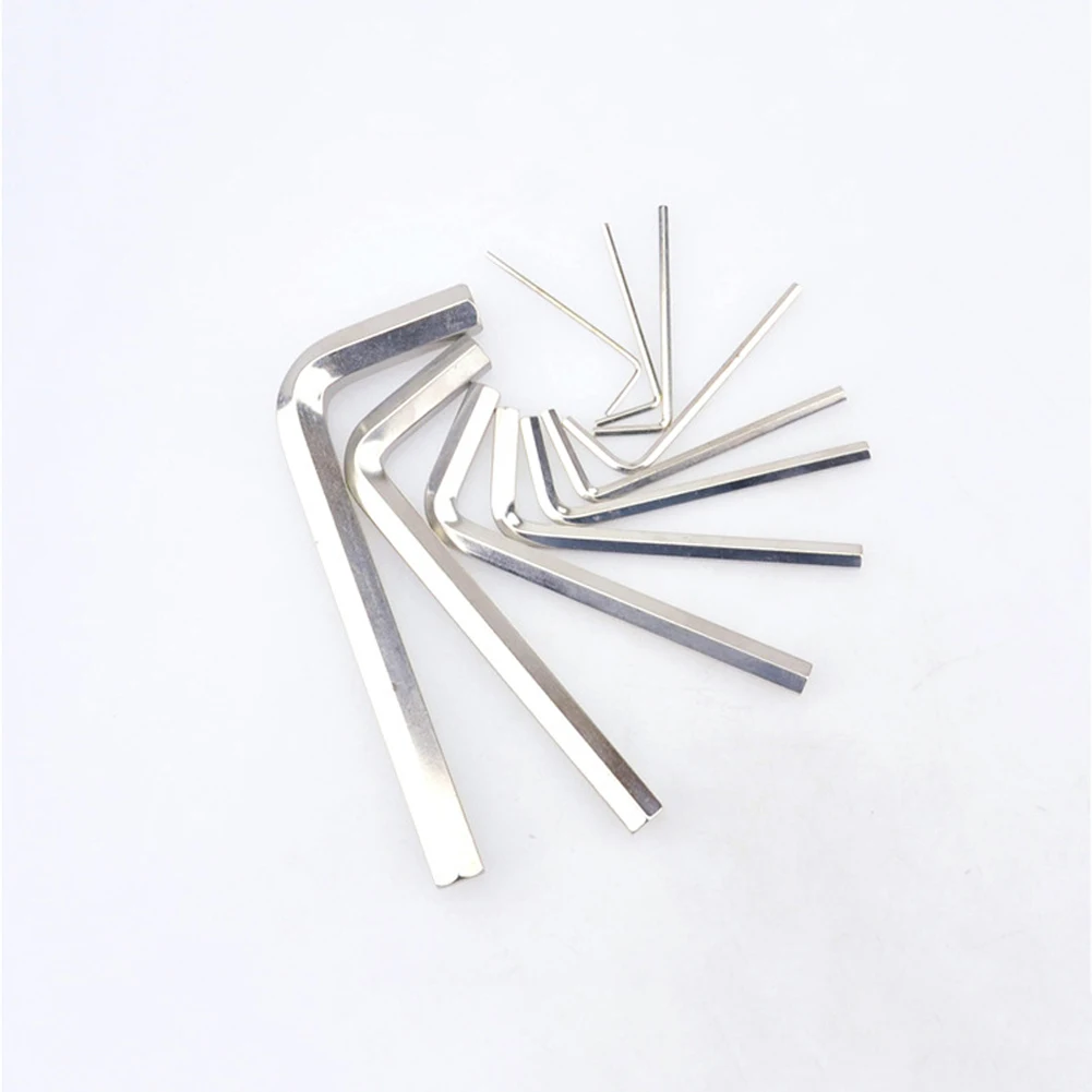 1pc Steel L-type Hex Wrench Hand Tools Screw Removal Tools Repair Tools 1.5mm/2mm/2.5mm/3mm/4mm/5mm/6mm/8mm/10mm/12mm
1pc Steel L-type Hex Wrench Hand Tools Screw Removal Tools Repair Tools 1.5mm/2mm/2.5mm/3mm/4mm/5mm/6mm/8mm/10mm/12mm