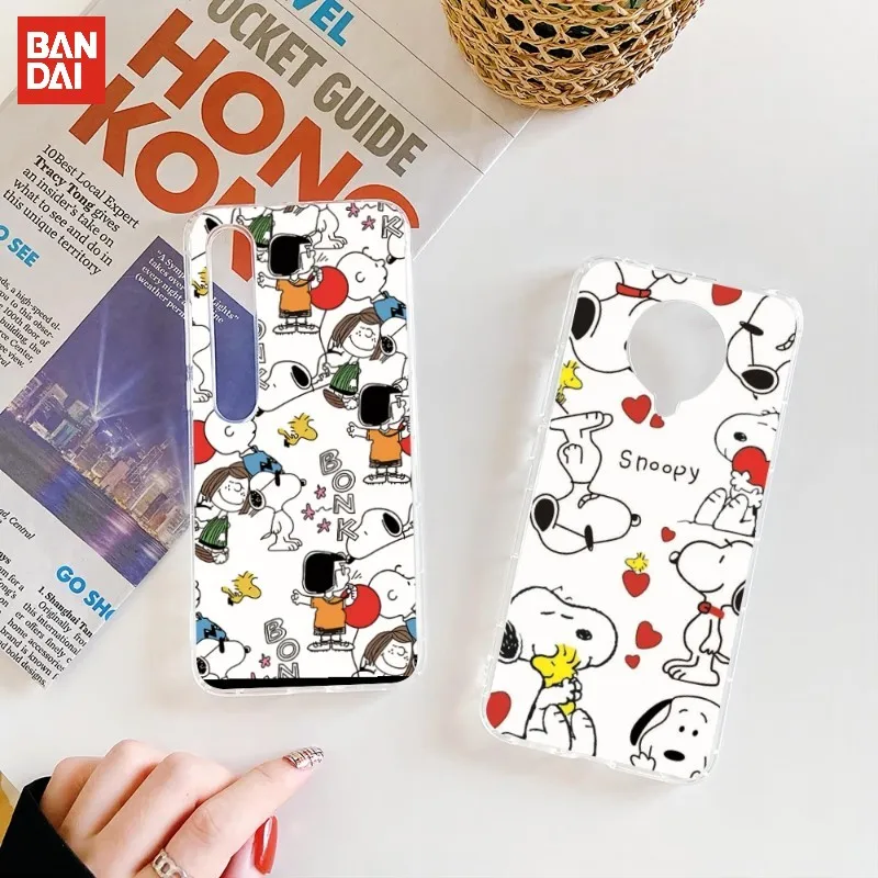 BANDAI Funny Snoopy Phone Case Transparent For Xiaomi 11 10 12 11T Poco F3 M4 Redmi K40 K30 10X 9T Note10 11 10S 9 8 Pro
BANDAI Funny Snoopy Phone Case Transparent For Xiaomi 11 10 12 11T Poco F3 M4 Redmi K40 K30 10X 9T Note10 11 10S 9 8 Pro