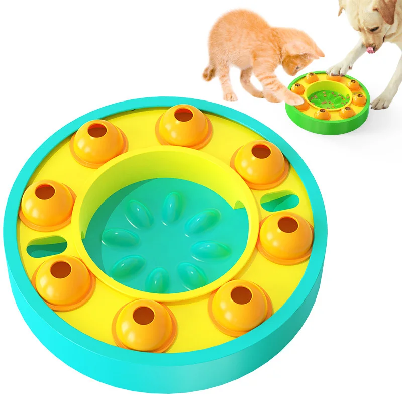 Dog Puzzle Toys Pet Cat Dogs Bowls Slow Feeder Interactive Increase Puppy IQ Food Dispenser Slowly Eating Bowl Training Game
Dog Puzzle Toys Pet Cat Dogs Bowls Slow Feeder Interactive Increase Puppy IQ Food Dispenser Slowly Eating Bowl Training Game