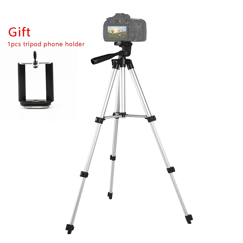 Lightweight Aluminium Camera Smartphone Tripod For Canon Nikon Sony DSLR DV Recorder LCD Monitor iPhone 12 Xiaomi Mobile Phoness
Lightweight Aluminium Camera Smartphone Tripod For Canon Nikon Sony DSLR DV Recorder LCD Monitor iPhone 12 Xiaomi Mobile Phoness