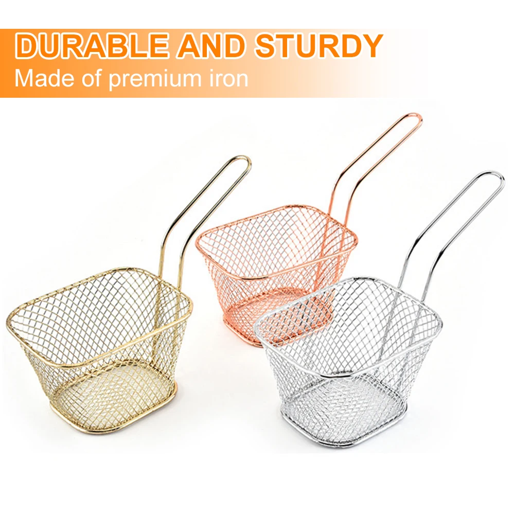 Stainless Steel French Fries Basket Deep-fried Food Filter Basket Skimmer Strainer Colander Mesh Kitchen Cooking Colander Tool
Stainless Steel French Fries Basket Deep-fried Food Filter Basket Skimmer Strainer Colander Mesh Kitchen Cooking Colander Tool