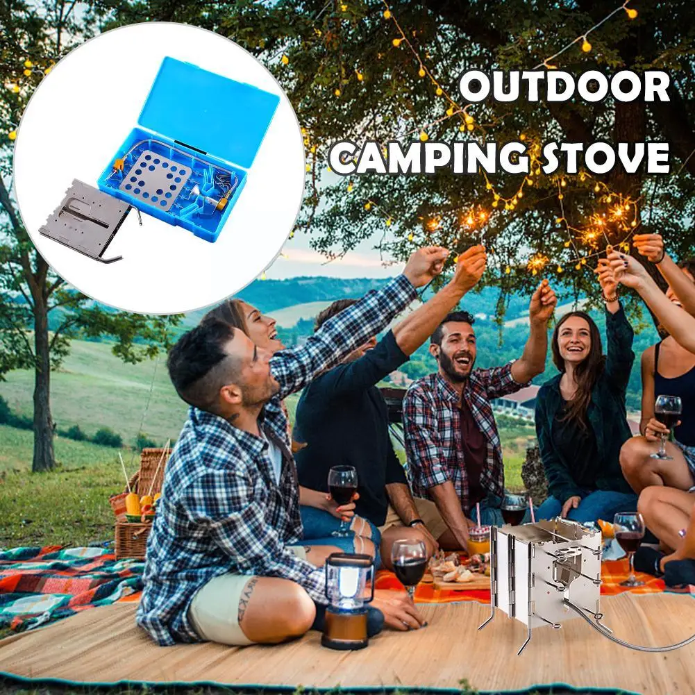 1pcs Outdoor Camping Stove Portable Ultralight Folding Camping Stove Hiking Cooking Wood Pocket Fishing Stove Tools Outdoor O9t2
1pcs Outdoor Camping Stove Portable Ultralight Folding Camping Stove Hiking Cooking Wood Pocket Fishing Stove Tools Outdoor O9t2