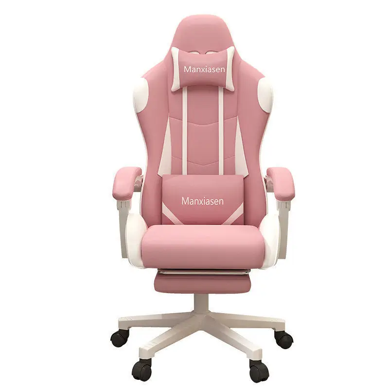 Gaming chair girl cute Chair Reclining Armchair with Footrest Chair Office Furniture Pink Chair kawaii gamer girl chair desk
Gaming chair girl cute Chair Reclining Armchair with Footrest Chair Office Furniture Pink Chair kawaii gamer girl chair desk