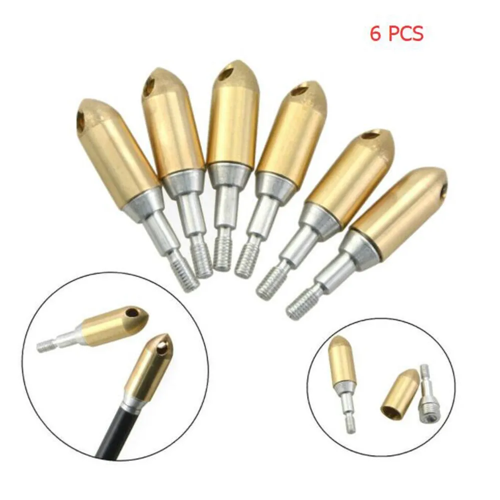 Screw In Point Precision and Performance 6pcs Copper Archery Arrowheads with Whistling Signal and Screw In Tips
Screw In Point Precision and Performance 6pcs Copper Archery Arrowheads with Whistling Signal and Screw In Tips