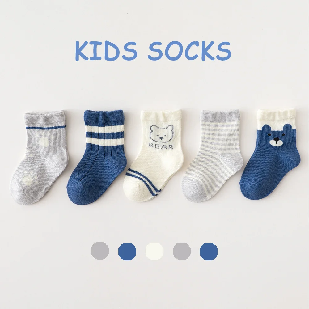 5 Pairs/lot Baby Toddler Boys Socks Main fabric Cotton Dinosaur Animal Print Cute Socks for Girls Fall Kids Fashion Mid socks
5 Pairs/lot Baby Toddler Boys Socks Main fabric Cotton Dinosaur Animal Print Cute Socks for Girls Fall Kids Fashion Mid socks