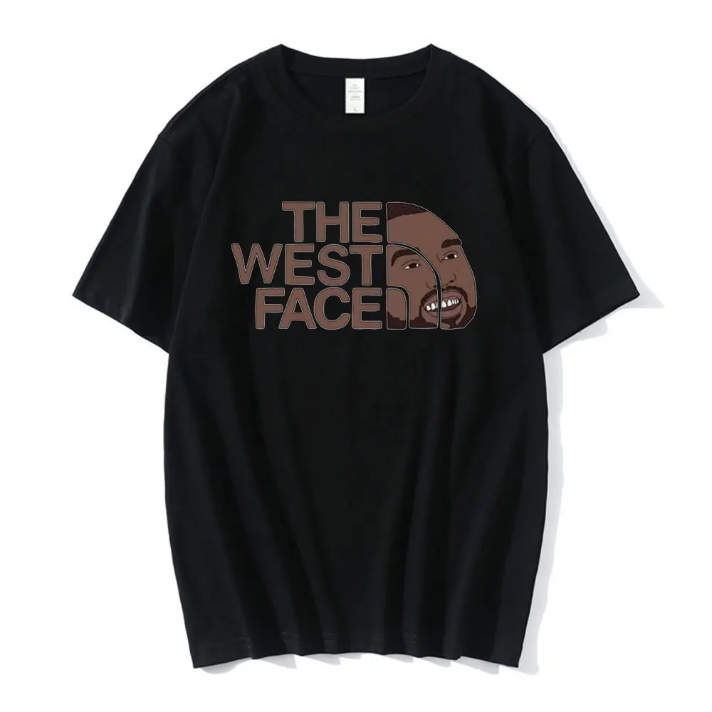 2022 New Hip Hop Rapper T-Shirt Kanye West Face 90S Vintage Graphics Tee Shirt Oversize 100% Cotton T-Shirts Streetwear Men Tops
2022 New Hip Hop Rapper T-Shirt Kanye West Face 90S Vintage Graphics Tee Shirt Oversize 100% Cotton T-Shirts Streetwear Men Tops